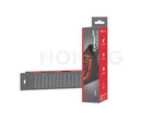 MOUSE PAD GENESIS CARBON 500 M FIRE 300X250MM (M12)