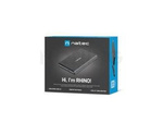 Obudowa Hdd/Ssd Zewnętrzna Natec Rhino Sata 2.5" Usb 2.0 Aluminium Czarna Slim
