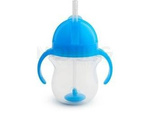 MUNCHKIN CLICK LOCK TIP & SIP FLEXI-STRAW CUP - 7OZ/207ML BLUE