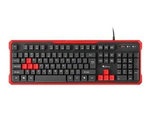 GAMING KEYBOARD GENESIS RHOD 110 RED US LAYOUT