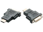 ADAPTER HDMI(M)->DVI-D(F)(24+1) DUAL LINK CZARNY GEMBIRD