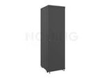 RACK CABINET 19" FREE-STANDING 42U/600X800 SELF-ASSEMBLY FLAT PACK WITH GLASS DOOR BLACK LANBERG