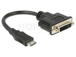 DELOCK ADAPTER HDMI MINI-C STECKER > DVI 24+5 BUCHSE 20 CM