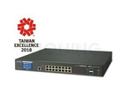 Switch Planet Gs-5220-16up2xvr 16x1gb Base-T Ultra Poe/2x 10g Tp/Sfp+ Zarządzalny L2+ Dotykowy Ekran