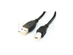 USB-A(M)->USB-B(M) 2.0 CABLE 1.8M BLACK NATEC EXTREME MEDIA (BLISTER)
