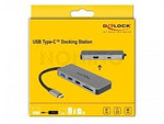 DELOCK USB TYPE-C™ 3.0 DOCKING STATION HDMI 4K 30 HZ,USB PD 2.0, 1XUSB3.0+2XUSB2.0, SD CARD