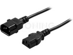 EXTENSION CABLE 1,8M C13-> C14 1.8M POWERWALKER