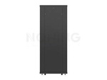 SZAFA INSTALACYJNA RACK STOJĄCA 19" 42U 600X800 CZARNA DRZWI PERFOROWANE LANBERG (FLAT PACK)