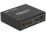 Splitter Video Delock Hdmi->2x Hdmi 4k Czarny