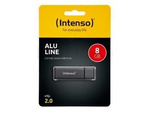 PENDRIVE INTENSO 8GB ALU LINE ANTHRACITE USB 2.0
