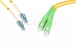 Patchcord SC/APC-LC/UPC SM G.652D duplex 2m