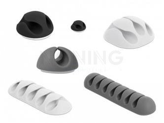 Organizer Kabli - Uchwyt Multikolor 6 Sztuk Różne Rozmiary Delock