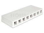 KEYSTONE SURFACE MOUNTED BOX 8 PORT DELOCK