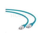 PATCHCORD SFTP CAT.6A 1M GREEN GEMBIRD LSZH