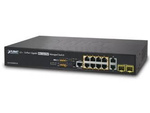 SWITCH PLANET GS-5220-8P2T2S 8-PORT 1000BASE-T+2PORT 1000BASE-T+2PORT 1000BASE-X SFP MANAGED