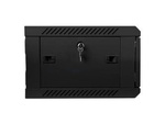 RACK CABINET 19” WALL-MOUNT 4U/600X450 FOR SELF-ASSEMBLY (FLAT PACK) BLACK LANBERG