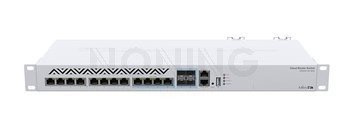 CRS312-4C+8XG-RM Switch of the future: the first MikroTik product with 10G RJ45 Ethernet ports and SFP+