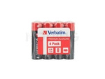 BATERIA VERBATIM ALKALICZNA LR6 AA (4 SZT) SHRINK