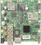 RB922UAGS-5HPacD 720Mhz CPU, 128MB RAM, 1xGigabit Ethernet, 1xSFP cage, 1xminiPCI-e, 1xSIM, onboard 802.11ac Two Chain 5Ghz wireless, RouterOS L4
