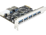 DELOCK PCI EXPRESS CARD > 5 X EXTERNAL + 2 X INTERNAL USB 3.0