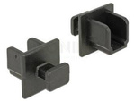 DELOCK DUST COVER FOR USB-B PLUG WITH GRIP 10 PIECES
