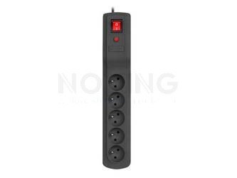 SURGE PROTECTION ARMAC C5 BLACK 5M (5 OUTLETS)