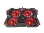 Podstawka Chłodząca Pod Laptopa Genesis Oxid 250 15.6-17.3" Z 4 Wentylatorami, Podświetlenie, 2 Usb