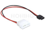 MOLEX(M)->SATA(F) 6 PIN CABLE 24.5CM DELOCK