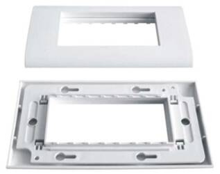 Frame 2-modules, white + support