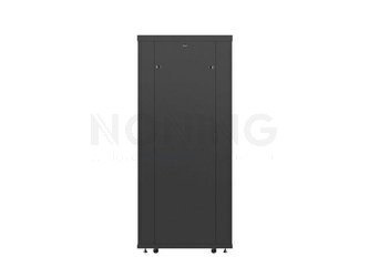 RACK CABINET 19" FREE-STANDING 37U/600X800 SELF-ASSEMBLY FLAT PACK WITH GLASS DOOR LCD BLACK LANBERG
