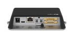 LtAP mini Small weatherproof wireless access point with LTE antennas, two SIM slots, integrated GPS and miniPCI-e slot