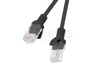 PATCHCORD CAT.5E 0.5M BLACK LANBERG