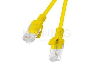 PATCHCORD CAT.6 0.5M YELLOW LANBERG