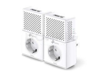 TL-PA7020P KIT Zestaw gigabitowych transmiterów sieciowych AV1000 z gniazdkiem elektrycznym