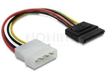 MOLEX(M)->SATA(M) CABLE 6CM DELOCK