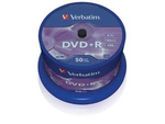 DVD+R VERBATIM 4.7GB X16 MATT SILVER (50 CAKE)