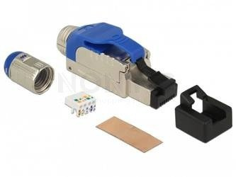 DELOCK RJ45 PLUG FIELD ASSEMBLY CAT.8 METAL