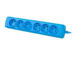 POWER STRIP ARMAC ARCOLOR6 3.0M NIEBIESKA 6X 230V FRENCH OUTLETS