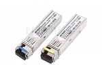 KOMPLET MODUŁÓW SFP WDM 1000Base-BX SM 1310/1550nm 20KM LC DDM