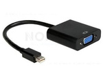 ADAPTER DISPLAYPORT MINI(M) 1.1->VGA(F) NA KABLU 15CM CZARNY GEMBIRD
