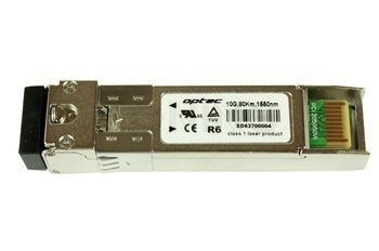 SFP+ OPTEC, 10G, SM LC, 23dB EML/APD (80km), TX1550, DDM (SFP-10GBASE-ZR)