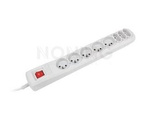 SURGE PROTECTOR NATEC EXTREME MEDIA  SP8 3M GREY