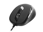 MOUSE NATEC PIGEON OPTICAL WIRED 2400DPI BLACK