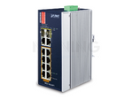 Switch Planet Ifgs-1022hpt 8x 100mb Poe/2x 1gb Sfp Przemysłowy Gigabit Ethernet