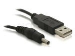 USB POWER->CINCH CABLE 1.5M BLACK DELOCK
