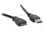 USB MICRO-B(M)->USB-A(M) 3.0 CABLE 1.8M BLACK NATEC EXTREME MEDIA