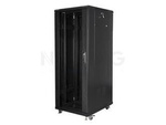 Szafa Instalacyjna Rack Stojąca 19" 32u 600x800 Czarna Lanberg (Flat Pack)
