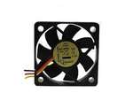 D50BM-12AS 50X50X10MM DC FAN BALL BEARING, 12V, 250MM WIRE
