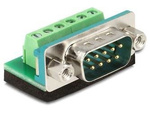 ADAPTOR TERMINAL BLOCK (9PIN)->DB9/COM(M) DELOCK