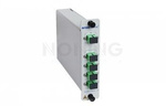 Kasetkowy splitter PLC 1:4 SC/APC (LGX)